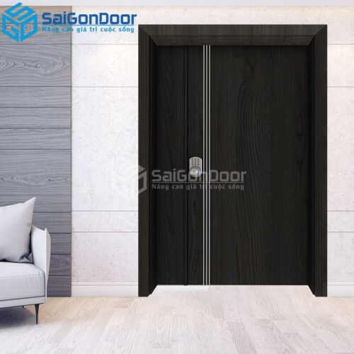 Cửa Gỗ HDF Laminate 2P1R3s-MDFL-SGD