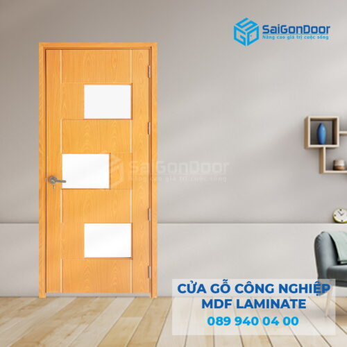 Cửa Gỗ MDF Laminate P103-SGD